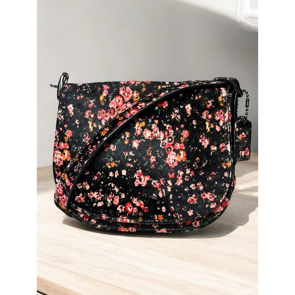 Coach 20115 1941 Printed Haircalf Saddle Bag 23